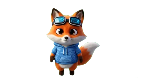 Sparky, la mascota zorro de Sparky IA